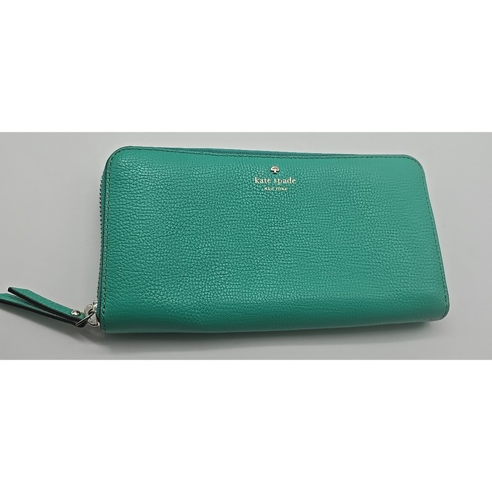 Kate Spade New York Dumpling Large‎ Slim Pebbled Leather Bifold Wallet